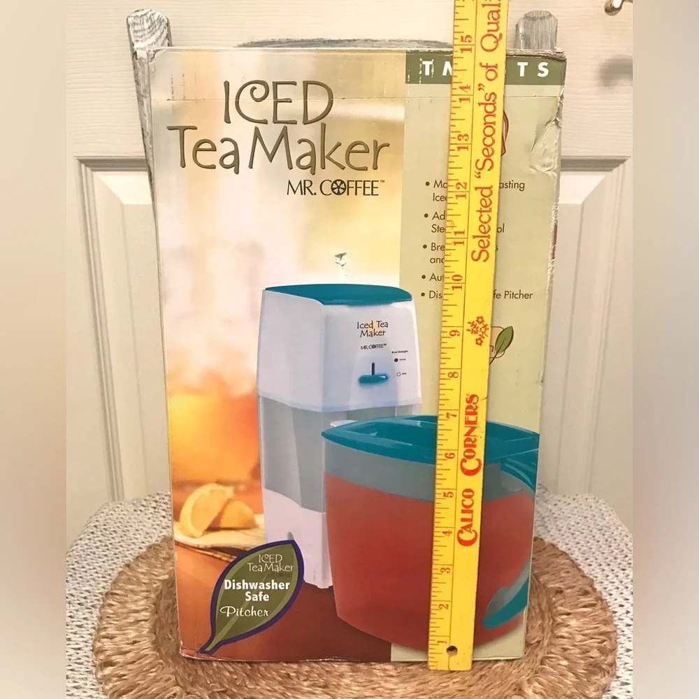 Mr. Coffee Iced Tea Maker TM75TS 2011 Factory Sealed